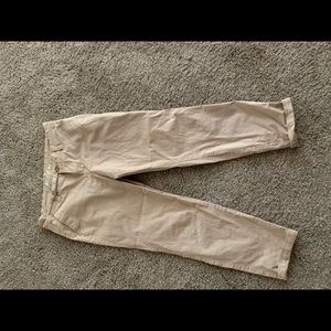 Old navy size 4 boyfriend cropped khakis